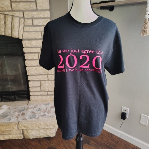 Gildan Tops - Gildan Black 2020 New T-Shirt Medium